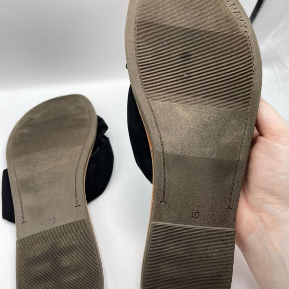 Old Navy Black Bow Sandals - Picture 4 of 7